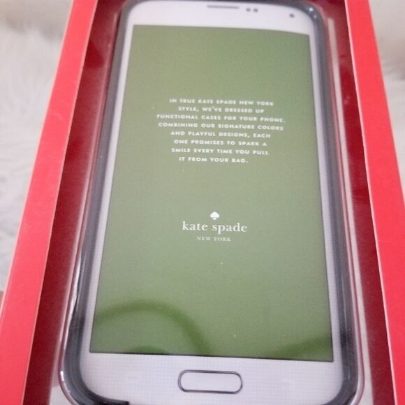 Kate Spade hybrid hardshell case Samsung GalaxyS5 - Picture 4 of 5